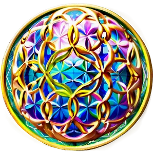 Flower Of Life Fifth Dimension Png Bln25 PNG image