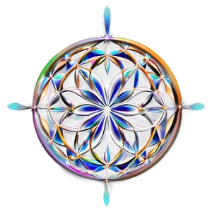 Flower Of Life Fractal Geometry PNG Bgi94 PNG