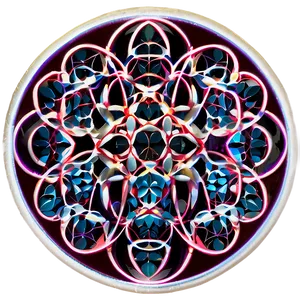 Flower Of Life Galactic Pattern PNG 31