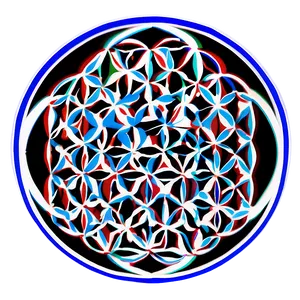 Flower Of Life Geometric Outline PNG Uoy67 PNG