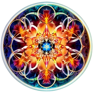 Flower Of Life Metatron’s Cube PNG Ppx15