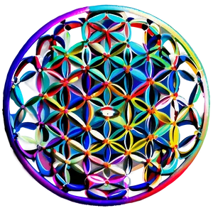 Flower Of Life Quantum Structure PNG Cfv79 PNG