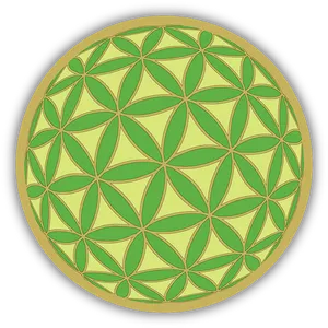 Flower Of Life_ Sacred Geometry Pattern PNG image