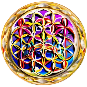 Flower Of Life Vibrational Essence PNG 06252024