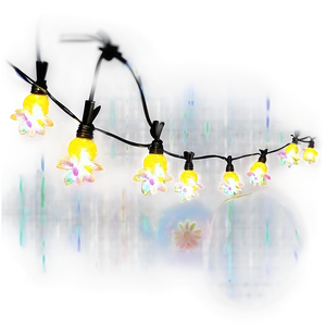 Flower String Lights PNG 11 PNG