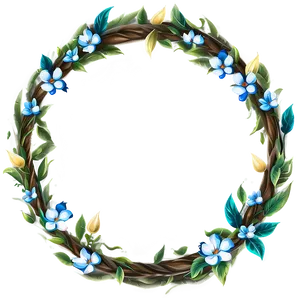 Flower Wreath Transparent Png 05252024 PNG image