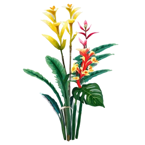 Flowering Tropical Plants Png 73 PNG image