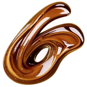 Flowing Caramel Wave Png 25 PNG image