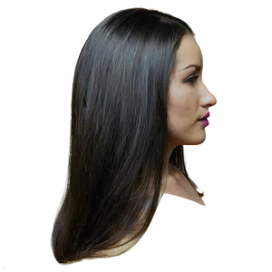 Flowing Long Hair PNG Ktp31