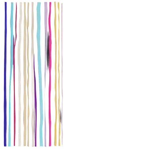 Flowing Vertical Line Silhouette PNG Bll