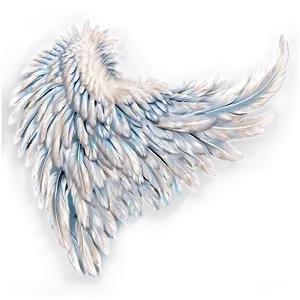 Fluffy Angel Wings Texture PNG 23