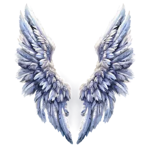 Fluffy Angel Wings Texture PNG Eef