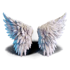 Fluffy Angel Wings Texture PNG Wxq99