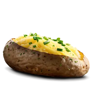 Fluffy Baked Potato Png 06212024 PNG image