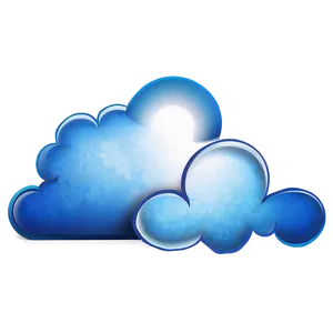 Fluffy Blue Clouds Png 19 PNG image