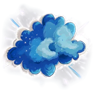 Fluffy Blue Clouds Png Oca PNG image