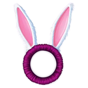 Fluffy Bunny Ears Png 05252024 PNG image