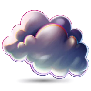 Fluffy Cartoon Cloud PNG 05252024 PNG