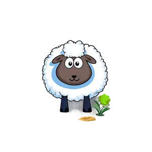 Fluffy Cartoon Sheep Png 60 PNG image