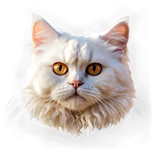 Fluffy Cat Head Picture Png 31 PNG image