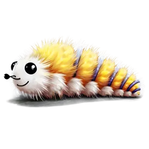 Fluffy Caterpillar Cute PNG 47 PNG