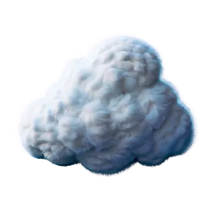 Fluffy Cloud Emoji Png 06272024 PNG image