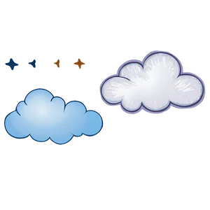 Fluffy Cute Cloud PNG 06252024 PNG