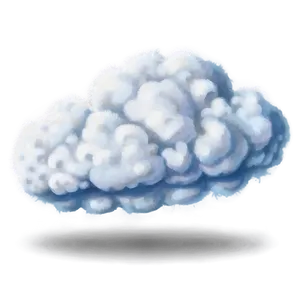 Fluffy Cute Cloud Png 06252024 PNG image