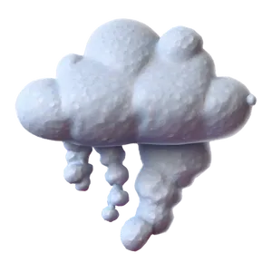 Fluffy Cute Cloud Png 9 PNG image