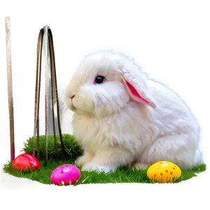 Fluffy Easter Bunny Png Kmj PNG image