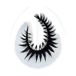 Fluffy Faux Mink Lashes Png 55 PNG image