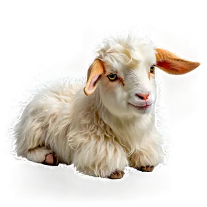 Fluffy Goat Png Chu PNG image
