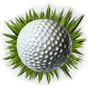 Fluffy Golf Ball Png 5 PNG image