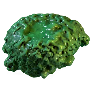 Fluffy Green Slime PNG Mea70 PNG