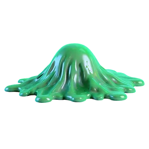 Fluffy Green Slime PNG Mie58 PNG