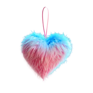 Fluffy Heart PNG 05232024
