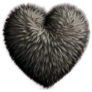Fluffy Heart PNG 80