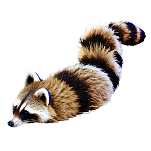 Fluffy Raccoon Tail PNG Phs