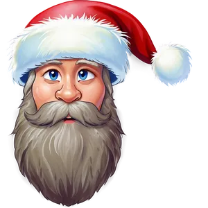 Fluffy Santa Hat Cartoon Png 06272024 PNG image