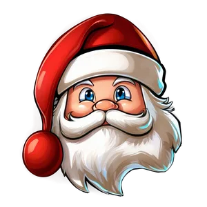 Fluffy Santa Hat Cartoon Png 95 PNG image