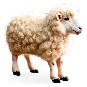 Fluffy Sheep PNG Tcb10