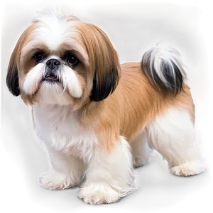 Fluffy Shih Tzu Coat PNG 42 PNG
