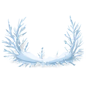 Fluffy Snow Border Png Tmx52 PNG image