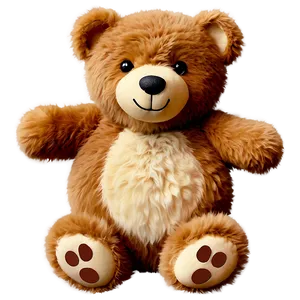 Fluffy Teddy Bear Design Png 50 PNG image