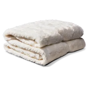 Fluffy White Blanket Png 06282024 PNG image