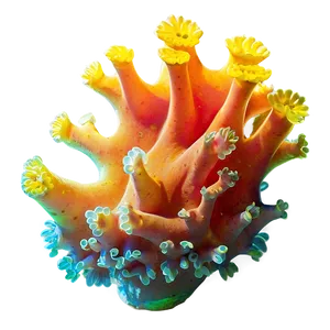 Fluorescent Coral Underwater Png Fhr PNG image