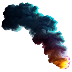 Fluorescent Smoke Trail PNG Icb PNG
