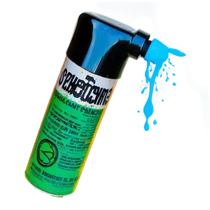 Fluorescent Spray Paint PNG Jpu