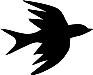 Flying Bird Silhouette PNG image