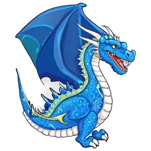 Flying Blue Dragon Graphic PNG Ydr PNG